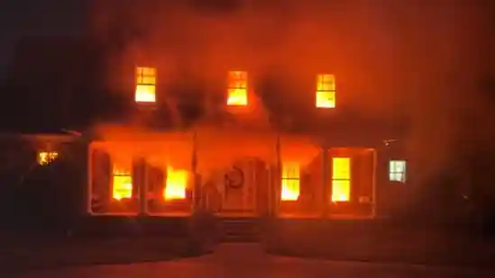 A couple from South Carolina has landed in hot water over their ‘fiery' and elaborate Halloween decoration. Sam Lee and Amanda Riggins Peden, who are engaged, have requested people in their neighborhood to stop calling 911, as this year they have made their home appear as if it has been engulfed in flames, TODAY.com reported.A couple from South Carolina has landed in hot water over their ‘fiery' and elaborate Halloween decoration. Sam Lee and Amanda Riggins Peden, who are engaged, have requested people in their neighborhood to stop calling 911, as this year they have made their home appear as if it has been engulfed in flames, TODAY.com reported.Speaking with the news outlet, the couple shared that the fire department received multiple calls when they turned on the setup at their house in Fountain Inn on October 3. “Please do not call the fire department,” they said.Also read: Disneyland guest dies of heart attack after The Haunted Mansion rideAt first glimpse, the décor appears to be a smoky light show that has been made using special effects to give the illusion of a burning home. A close look at it shows lights appearing as orange glowing flames across all the windows of the house. It is accompanied by thick clouds of smoke that can be seen coming out from under the porch.
