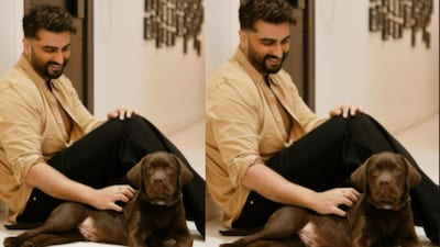 A couple of years after his pet dog Maximus' death, Arjun Kapoor welcomed a new member to his family. The actor has brought home another furry friend and introduced him to his fans. Arjun gave a glimpse of his puppy's antics as well as the bond they have started to share. He mentioned that the puppy is called Raphael or Rafa by the family members and hinted that this one is quite naughty.