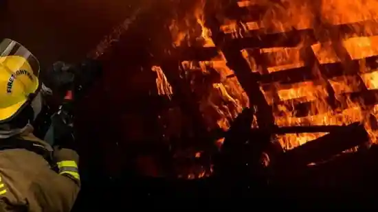 A massive fire erupted at a building near the University of Texas in Austin, Texas on Sunday afternoon. The exact location of the fire was an “abandoned hotel” near the Rodeway Inn hotel and the St. David's hospital on the I-35, Austin Fire Department confirmed.A massive fire erupted at a building near the University of Texas in Austin, Texas on Sunday afternoon. The exact location of the fire was an “abandoned hotel” near the Rodeway Inn hotel and the St. David's hospital on the I-35, Austin Fire Department confirmed.Videos of the fire surfaced, which showed thick black smoke emerging from the area. Here's a video:Austin Fire Department confirmed in a post on their X handle that the fire broke out at an abandoned hotel on the 2900 block of North I-35 service road. They said when the firefighters responded, the hotel was “fully involved in the fire.”It was not immediately clear if there were any injuries.This story is being updated.