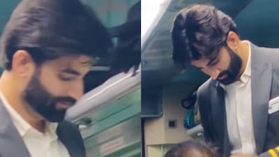A simple ticket-checking moment has turned into one of the internet's latest obsessions. A short Instagram reel featuring a bearded ticket collector (TC) inside an AC train compartment, probably a Vande Bharat, has gone viral, prompting netizens to hunt for him online.