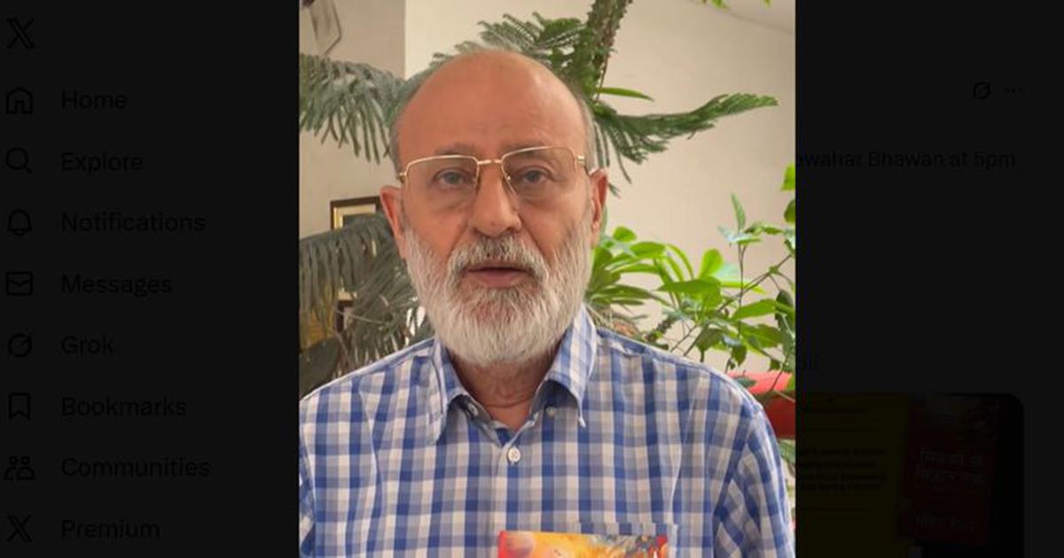 A talk by scientist and Urdu poet Gauhar Raza at the Indian Institute of Technology-BHU in Varanasi was on Tuesday cancelled just hours before it was slated to be held. Raza said in a social media post that when he tried to ascertain the reason for the cancellation, he was told that a faculty member objected to him delivering the talk and put pressure on the organisers.