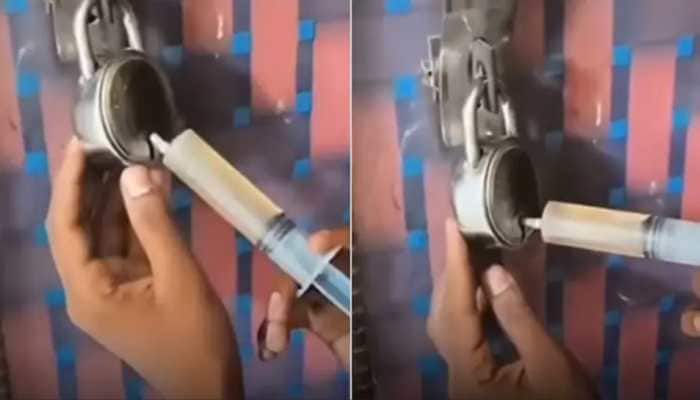 A viral video showed a thief silently opening heavy-duty padlocks with petrol and a lighter, sparking widespread alarm and raising serious home security concerns. A viral social media clip showing a silent, almost effortless way to open even heavy-duty padlocks has alarmed people about home security. In the video, an alleged thief is seen revealing how a simple household object can breach heavy-duty locks within seconds, leaving observers stunned and apprehensive.