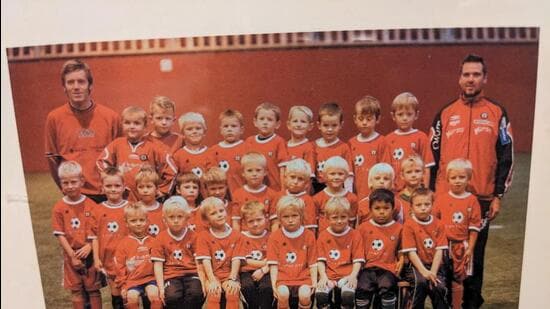A visit to his childhood club is a window into the genius of a striker who has taken the world by a storm Stavanger : The indoor football turf at Bryne FK greets you with a massive picture pasted right behind the goal. Two retired school teachers point to the white text printed in bold in Norwegian.