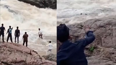 A YouTuber has gone missing after being swept away while shooting reels at the Duduma waterfall in Odisha's Koraput district. According to the officials, the man has been identified as a 22-year-old Sagar Tudu of Berhampur in Ganjam district. The incident occurred in the afternoon while Sagar was filming reels at the waterfall using a drone camera. He was visiting Koraput, along with his friend Abhijit Behera, to record videos of various tourist places for his YouTube channel.