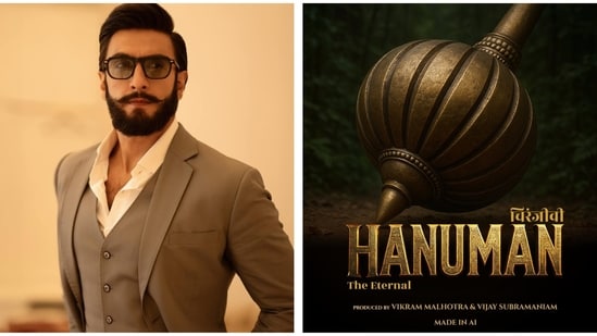 Abundantia Entertainment and Collective Media Network's Historyverse announced an AI-generated film based on the lore of Lord Hanuman titled Chianjeevi Hanuman—The Eternal. The film has been touted as a first-of-its-kind ‘Made-In-AI' and ‘Made-In-India' feature film for theatrical release. Actor Ranveer Singh has now extended his support for the project, backing one of the film's producers, Vijay Subramaniam on Instagram. (Also read: Anurag Kashyap lashes out at producer of AI-generated film Chiranjeevi Hanuman: ‘You should be in gutter')