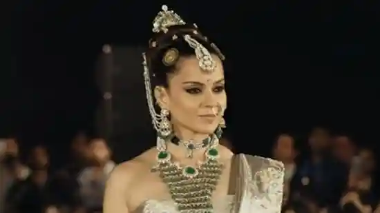 Actor Kangana Ranaut turned showstopper on Friday for designer Raabta by Rahul's latest bridal jewellery collection, Saltanat. Taking to their official Instagram account, Raabta by Rahul shared a video of Kangana walking the ramp. Kangana returned to the ramp after several years.