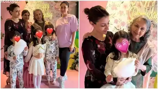 Actors Soha Ali Khan and Kunal Kemmu's daughter, Inaaya Naumi Kemmu, celebrated her 8th birthday on September 29, 2025. Her family and friends showered her with love and gifts. One of the highlights from her special day included a sweet family photo from Inaaya's birthday party, in which she posed with her cousins, Taimur Ali Khan and Jehangir Ali Khan (aka Jeh). <strong>Also read | </strong><strong>Inside Inaaya Kemmu's 8th birthday bash: Maami Kareena Kapoor's goofy photobomb; making cupcakes with Jeh and more</strong>