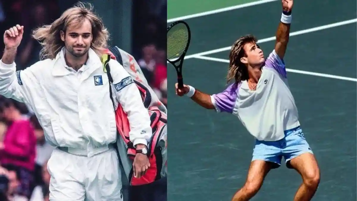 Andre Agassi took to social media platform Instagram to share a couple of images from his heyday as one of the world's foremost tennis stars featuring the catalogue of look the American icon dished out back in the day. Agassi played a crucial role in the perception of fashion statement in the sport of tennis be it with during his long hair era, neon drip era, or bald head era with his sense of flamboyance.Andre Agassi took to social media platform Instagram to share a couple of images from his heyday as one of the world's foremost tennis stars featuring the catalogue of look the American icon dished out back in the day.Agassi played a crucial role in the perception of fashion statement in the sport of tennis be it with during his long hair era, neon drip era, or bald head era with his sense of flamboyance.Agassi, an eight-time Grand Slam winner, tied the knot with women's tennis icon Steffi Graf in the year 2001 and have two children together, a son named Jaden Gil and a daughter called Jaz Elle.