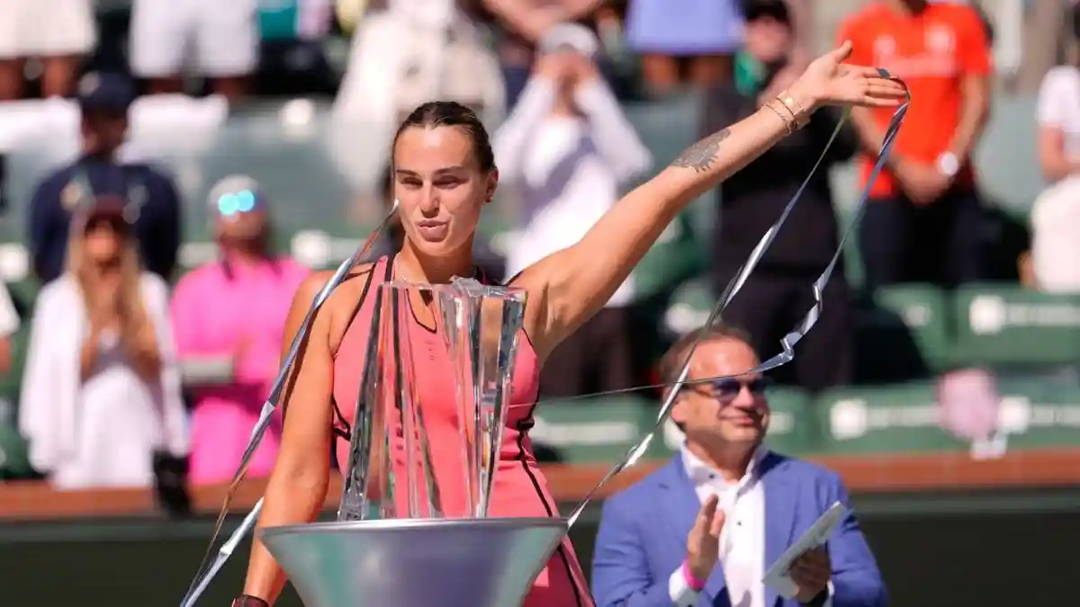 Aryna Sabalenka Celebrates Indian Wells Victory With No-Regrets Party