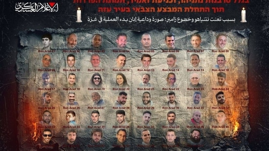 As the war in Gaza rages on, Hamas has released a poster on Saturday with the images of the 48 hostages which remain in captivity. The release of this poster has raised alarm across Israel, especially among the families of the hostages, who have renewed their calls for an urgent ceasefire in the Palestinian territory.
