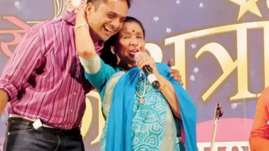 Asha Bhosle’s grandson recalls her final moments
