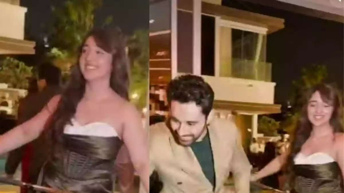 Ashnoor Kaur, Awez Darbar And Abhishek Bajaj Enjoy Pool Time In Dubai