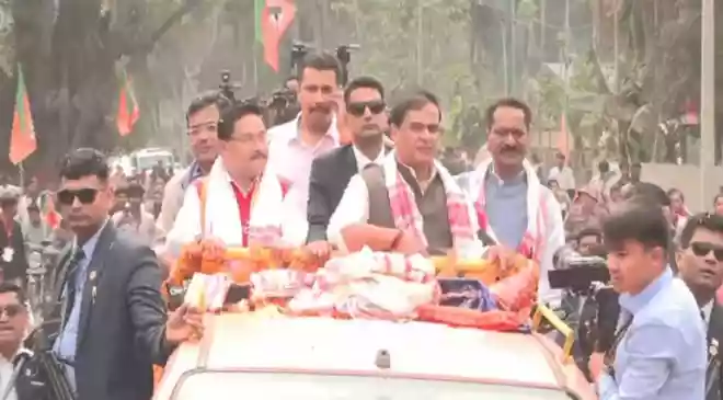 Assam CM kicks off BJP’s ‘Jan Ashirwad Yatra’ ahead of assembly polls