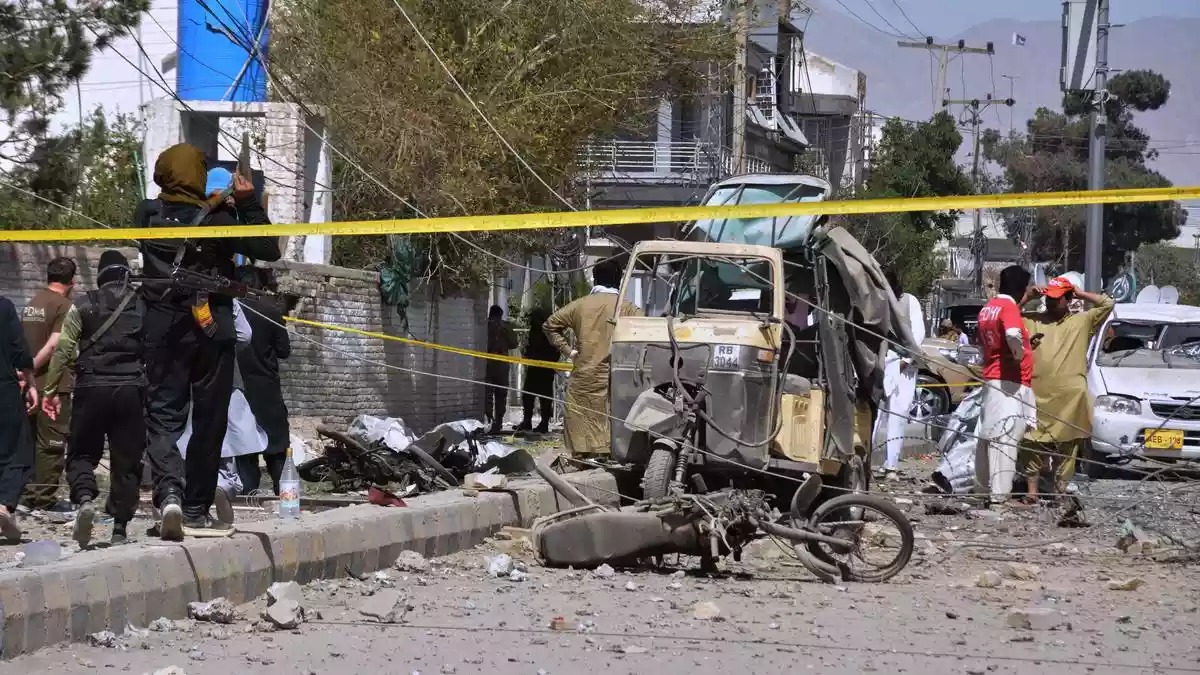 At least 10 people were killed and over 30 others injured on Tuesday (September 30, 2025) in a bomb attack against the paramilitary forces in Pakistan's troubled Balochistan province. The blast ripped through a busy street close to the headquarters of Frontier Constabulary (FC) in Quetta, capital of the province.