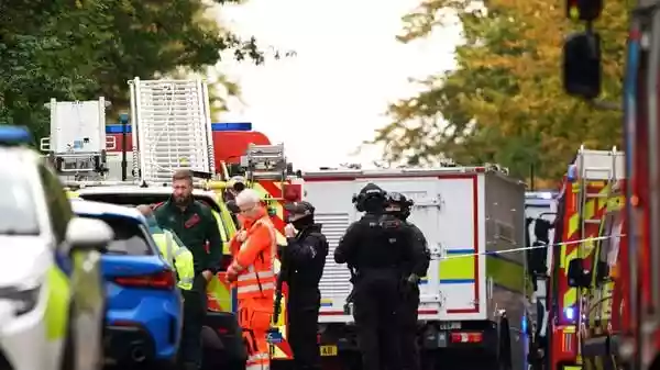 At least two people were killed and three others were injured after an assailant rammed a car into crowd and stabbed people outside a synagogue in Manchester in northwest England. Greater Manchester Police said officers shot and killed the suspect and the wounded are in a “serious condition”.
