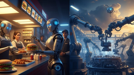 Autonomous robots are the future, shaping the present by taking on the laborious task of execution and manual labour. How will the future look? Here is how. Once a novelty, autonomous robots are fast becoming the backbone of modern industry. What began with quirky kitchen bots flipping burgers has evolved into a full-blown automation revolution, reshaping how food is served, goods are built, and logistics are managed. In 2025, the robot workforce isn’t just here, it’s working overtime.