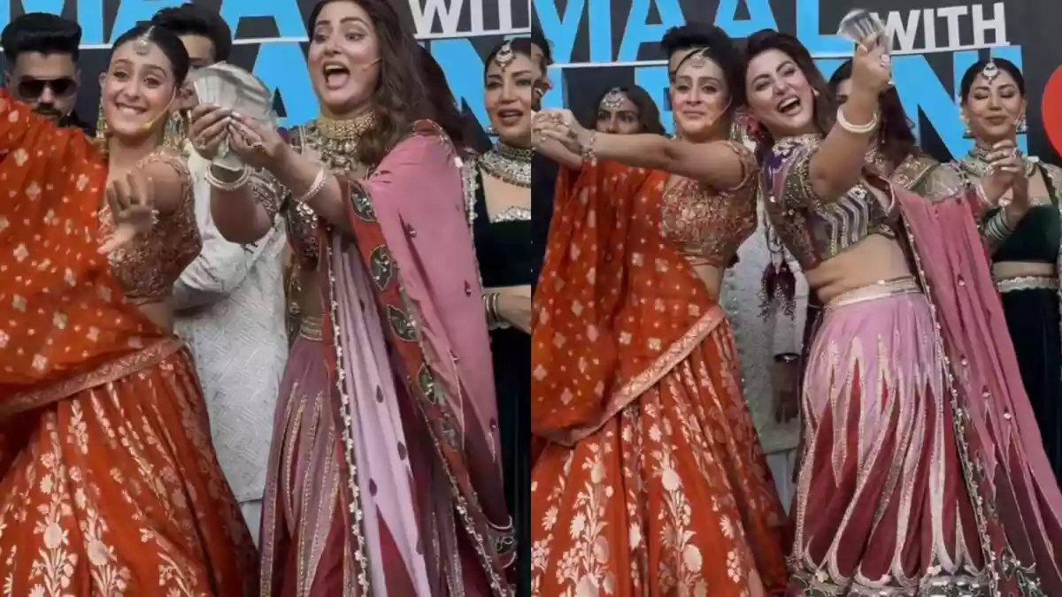 Avika Gor and Milind Chandwani's wedding on the sets of Pati Patni Aur Panga – Jodiyon Ka Reality Check has been one of the most energetic events in Telly-town. From a fun-filled haldi ceremony to the grand wedding, the week-long celebrations were completely enjoyed by the entire team of the reality show and fans alike. Now, Hina Khan revealed deets from the groom's joota churai ritual.