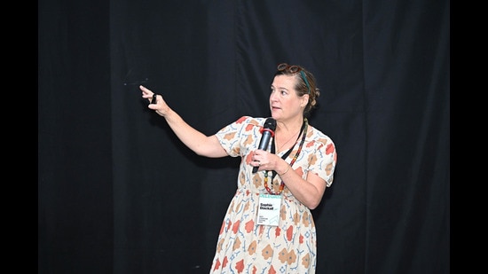 <b>You have won the prestigious Caldecott Medal twice — for your books Hello Lighthouse and Finding Winnie. What does the medal represent to those who are on the lookout for good books for children?</b> The wonderful thing about the Caldecott Medal is the big gold sticker that you get on your book. That is much more important than the actual medal. It is a sign for parents, teachers, librarians and children that the book they are holding in their hands is a good book. As a child, I used to look out for books that had those gold stickers. The medal carries a great legacy, and I am just one in a long line of other illustrators who have won it.