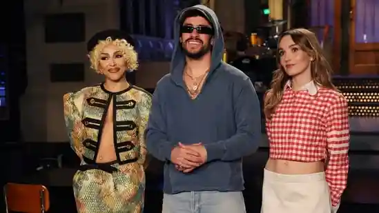 Bad Bunny is having a massive week, and is kicking things off for Season 51 of Saturday Night Live with the episode today. The Puerto Rican musician was also announced as the 2026 Super Bowl halftime performer, earlier this week. Bad Bunny is also coming off a historic residency in Puerto Rico, which ends Saturday. In his second “SNL” hosting gig, he'll be joined by musical guest Doja Cat, who is making her debut in that role.