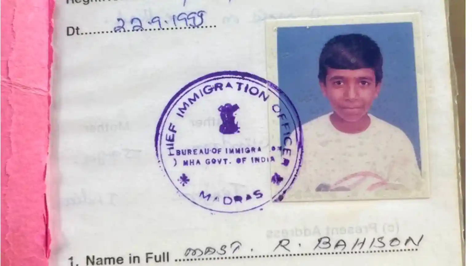 Bahison Ravindran says he always believed he was Indian. Born to Sri Lankan refugee parents in the southern Indian Tamil Nadu state, the 34-year-old web developer had studied and worked there, and held several government-issued identity documents, including an Indian passport.