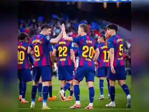 Barca's Flick happy to have players back for Atletico clash