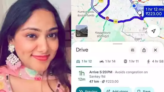 Bengaluru woman takes 47 km route instead of 23 km to avoid traffic
