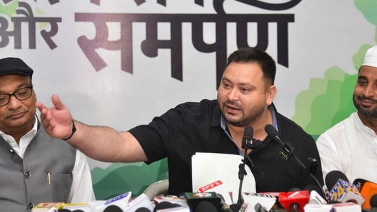BJP leader KS Duggal filed a police complaint against RJD leader Tejashwi Yadav over a social media post referring to Prime Minister Narendra Modi as a