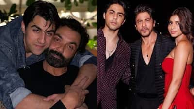 Bobby Deol started his career as a leading man with Barsaat in 1995 and immediately caught Shah Rukh Khan's attention. At the trailer launch of Aryan Khan's directorial debut, The Ba***ds Of Bollywood, Shah Rukh revealed that right before the release of Barsaat, he saw Bobby's poster near Juhu Beach in Mumbai. He thought Bobby was ‘handsome' and added he wanted to become a ‘superstar' like him someday. The duo may not have worked together in a film together but then Class Of '83 happened.