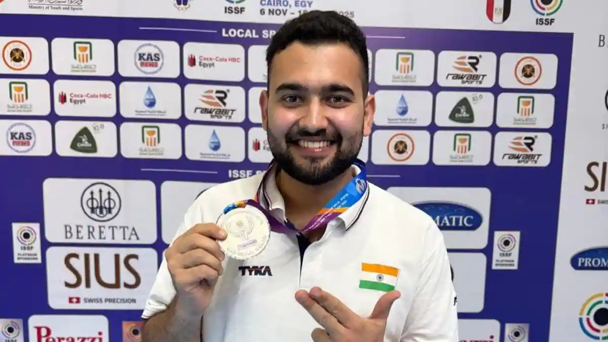 Cairo Dream! Anish Bhanwala Bags Coveted Silver In ISSF World Championships