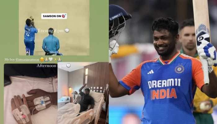 Charulatha revealed via an Instagram story that Samson was at the hospital at 3 p.m. on August 21, just hours before participating in a match later that night in the ongoing Kerala Cricket League (KCL) 2025. Wicketkeeper-batter Sanju Samson has been named in India's 15-member squad for the upcoming Asia Cup 2025, which begins on September 9 in the United Arab Emirates. The tournament will culminate with the final on September 28. However, just weeks ahead of the prestigious continental event, a concerning update regarding Samson's health was shared by his wife, Charulatha Remesh, on social media.