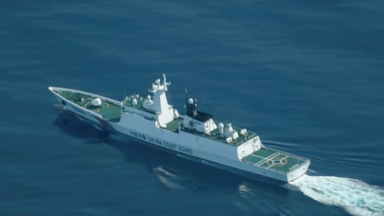 China's defence ministry accused Philippine coast guard vessels of