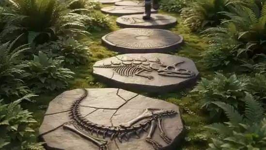 Chinese brothers stunned as stepping stones turn out to be dinosaur fossils