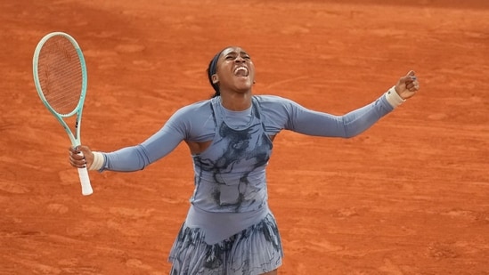 Coco Gauff made it to the final four at Roland-Garros for the third time, getting past No. 7 Madison Keys 6-7 (6), 6-4, 6-1 That No. 2 seed Coco Gauff reached Thursday's French Open semifinals should surprise no one. Her 361st-ranked opponent for a berth in the title match? That's a whole other story.