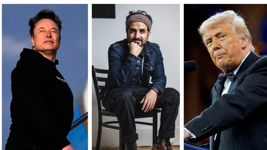 Comedian Vir Das humorously reflected on Donald Trump and Elon Musk's falling out, suggesting that their conflict reminds one of school children. Actor-comedian Vir Das has given his hilarious take on the ongoing feud between US President Donald Trump and tech billionaire Elon Musk. Trump and Musk's relationship collapsed monumentally as both stirred up a no-holds-barred feud online. (Also read: How Donald Trump-Elon Musk tensions went from bad to worse in days: A blow-by-blow recap)