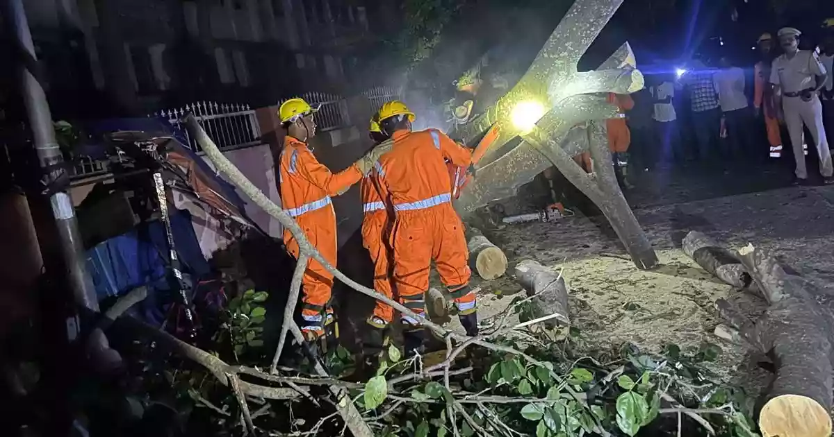 Cyclone Montha weakens after landfall