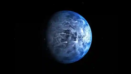 * DARK AS COAL: TrES-2b is an orb so dark, it is said to be less reflective than coal. The reason: at an estimated 1200 degrees Celsius, it is too hot to support clouds. In addition, its atmosphere is heavy with chemicals that absorb light, such as vapourised potassium and sodium. Where Earth reflects about 37% of the light it receives from the Sun, and Jupiter reflects about 52%, TrES-2b reflects less than 1%. Spotted in 2006, it has been nicknamed the planet of eternal night.* DARK AS COAL: TrES-2b is an orb so dark, it is said to be less reflective than coal. The reason: at an estimated 1200 degrees Celsius, it is too hot to support clouds. In addition, its atmosphere is heavy with chemicals that absorb light, such as vapourised potassium and sodium. Where Earth reflects about 37% of the light it receives from the Sun, and Jupiter reflects about 52%, TrES-2b reflects less than 1%. Spotted in 2006, it has been nicknamed the planet of eternal night.* AN ORB OF HOT ICE: Surface temperatures hover around 500 degrees Celsius on Gliese 436b, 32 light years from Earth. And yet its surface is made up of a kind of ice, formed under atmospheric pressure levels so high, it cannot melt. Because it is pressure rather than temperature that keeps the ice solid, the material has been nicknamed Ice X. The planet was discovered in 2004.