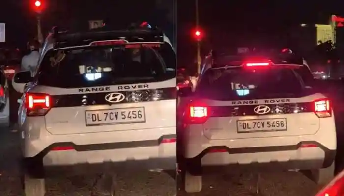 Delhi Man Turns His Hyundai Exter Into Range Rover