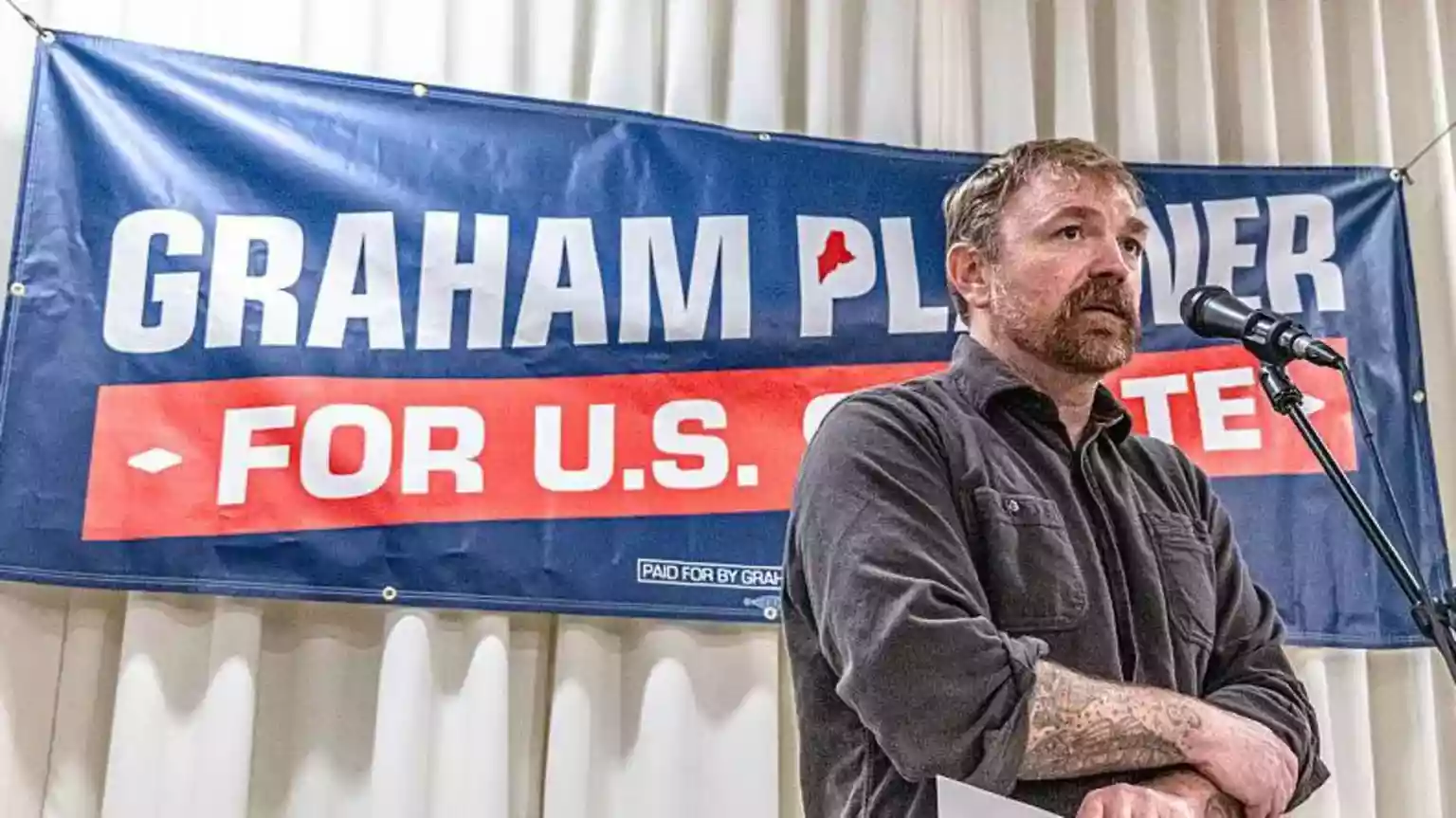 Democrat Graham Platner suspends campaign for key US Senate race in Maine