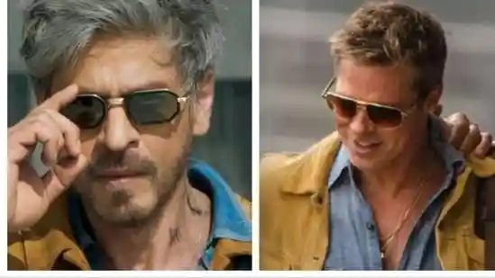 Did Shah Rukh Khan copy Brad Pitt’s F1 look for King