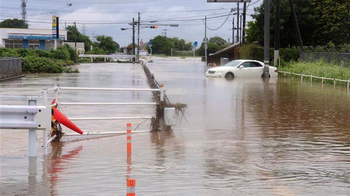 Downpours on Japan's southern main island of Kyushu caused flooding and mudslides, injuring a number of people and impacting travel during a Buddhist holiday week. Several people were reported missing. The torrential rain that began late last week left one person missing and four others injured in the southern prefecture of Kagoshima. The low-pressure system stuck over the region has since dumped more rain in the northern parts of Kyushu.
