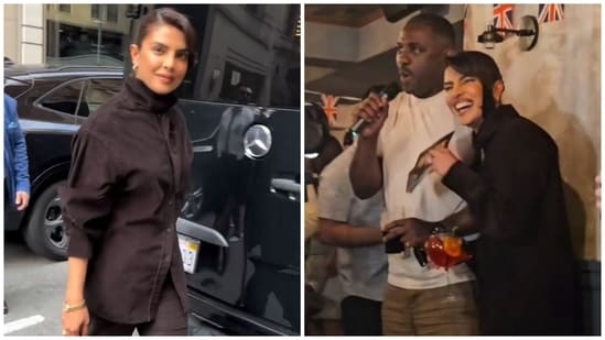 During her recent New York appearances, Priyanka Chopra showcased her glamorous style while promoting 'Heads of State' and attending Nick's play. Priyanka Chopra stepped out in New York recently to promote her upcoming film Heads Of State, and then supported her husband, Nick Jonas, by attending the last show of his play, The Last Five Years. She opted for a business casual look for the occasion and made the outfit super stylish with her unbeatable grace. Let's decode her look.