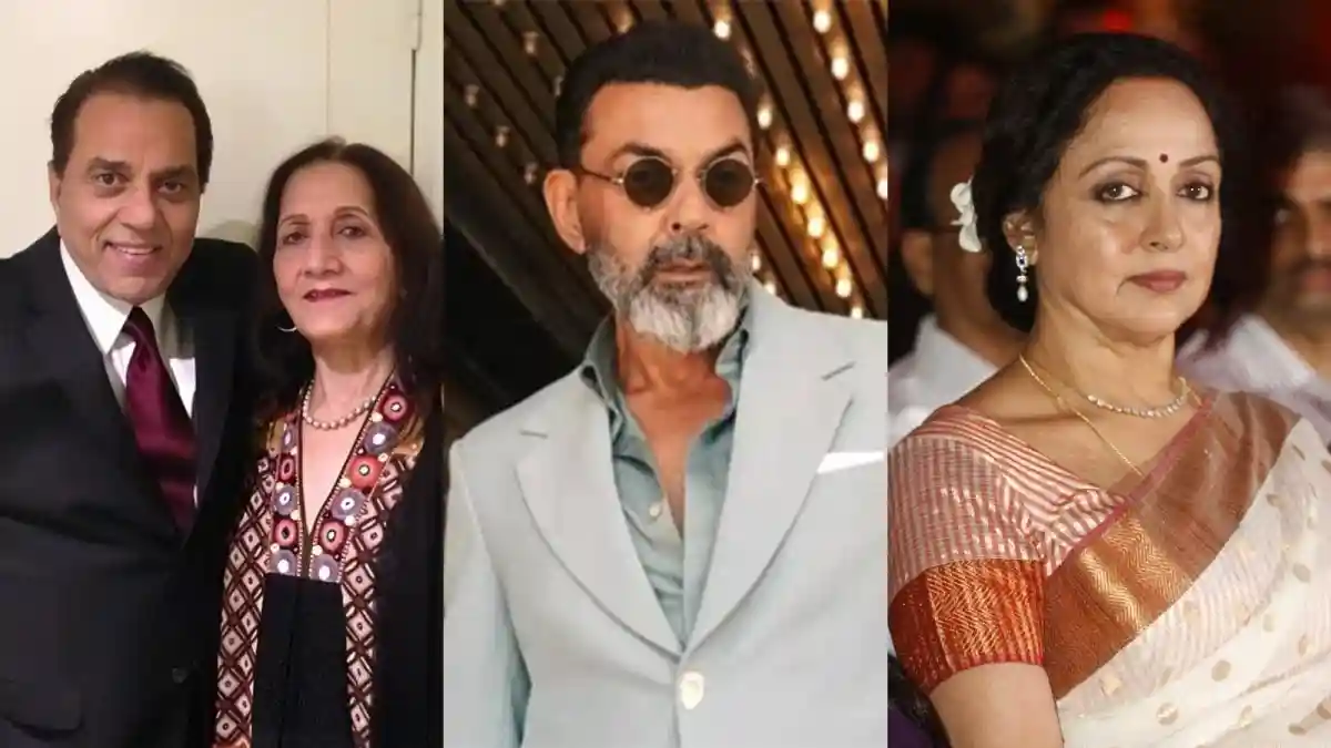 Few stars in Indian cinema have lived lives as dramatic off-screen as on it, and Dharmendra's story is one of them. The legendary actor, who redefined charm and heroism on the silver screen, has had an equally eventful personal journey — one filled with love, complexity, and emotional endurance.Few stars in Indian cinema have lived lives as dramatic off-screen as on it, and Dharmendra's story is one of them. The legendary actor, who redefined charm and heroism on the silver screen, has had an equally eventful personal journey — one filled with love, complexity, and emotional endurance.<strong>A Journey from Punjab to Stardom</strong>Dharmendra arrived in Mumbai from Punjab as a young, married man, dreaming of making it big in films. Fame came soon enough, transforming not just his own destiny but also the lives of his family. His first wife, Prakash Kaur, found herself adjusting to a completely new world — from a quiet, traditional upbringing to the glamour and chaos of a superstar's life.