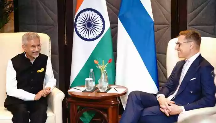 Finland Prez Stubb in India