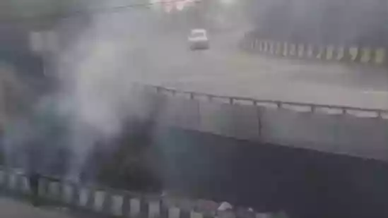 Fire breaks out in bushes near crematorium in Delhi's Geeta Colony