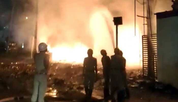 Five killed in Bengaluru's Nagarathpete building fire, owners arrested for safety violations. Rs 5 lakh compensation announced for victims. A fire broke out in a building in the Nagarathpete area of Bengaluru on Saturday, killing five people, officials said.