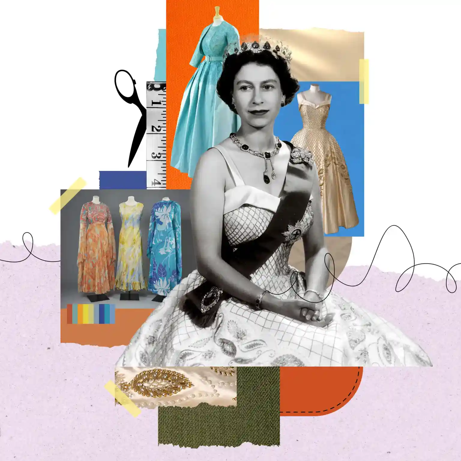 Five of Queen Elizabeth II's most iconic outfits - from new royal exhibit