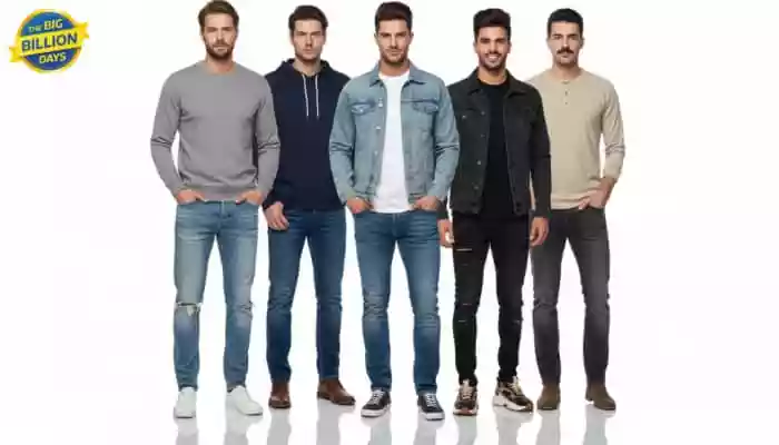Flipkart Big Billion Days Sale goes live today with hot deals on the best men's jeans. From the slim fit to the loose fit, these choices offer comfort, style, and irresistible prices this season. Flipkart Big Billion Days Sale finally arrived, and fashion lovers have cause to celebrate. The shopping extravaganza has on board mind-blowing offers on the newest men's jeans from top brands. Whatever your style, be it the classic slim fit, the casual loose fit, or the trendy skinny cuts, Flipkart has the fashionable one for you. During festival offers and special offers, now is the time to add to your wardrobe and walk into town comfortable and stylish this season.