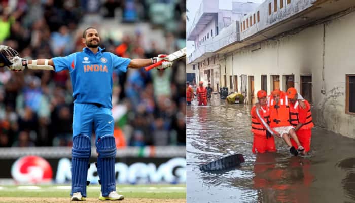 Former India opener Shikhar Dhawan extended support to Punjab flood victims through a heartfelt appeal and aid via his foundation. PM Modi announced a ₹1,600 crore relief package, reviewed damage in Gurdaspur, and assured additional funds under SDRF and PM-Kisan schemes for recovery efforts.