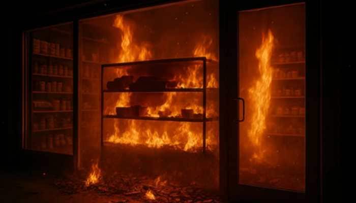 Four people died and two were injured in a fire at a west Delhi electronics showroom, days after seven were killed in a Humayun's Tomb roof collapse, police said. Four people, including three women, were killed in a fire that destroyed an electronics showroom in west Delhi's Raja Garden on Monday evening, a police official said.