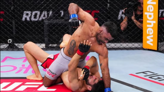 Fresh from his win over Aziz Khaydarov in May, jiu-jitsu specialist Mansher is eager to make his mark in UFC New Delhi: Mixed martial arts can be unforgiving. Discipline, belief and hunger are some words thrown around in the sport. But for Mansher Khera, those reminders are inked into his skin. Literally.